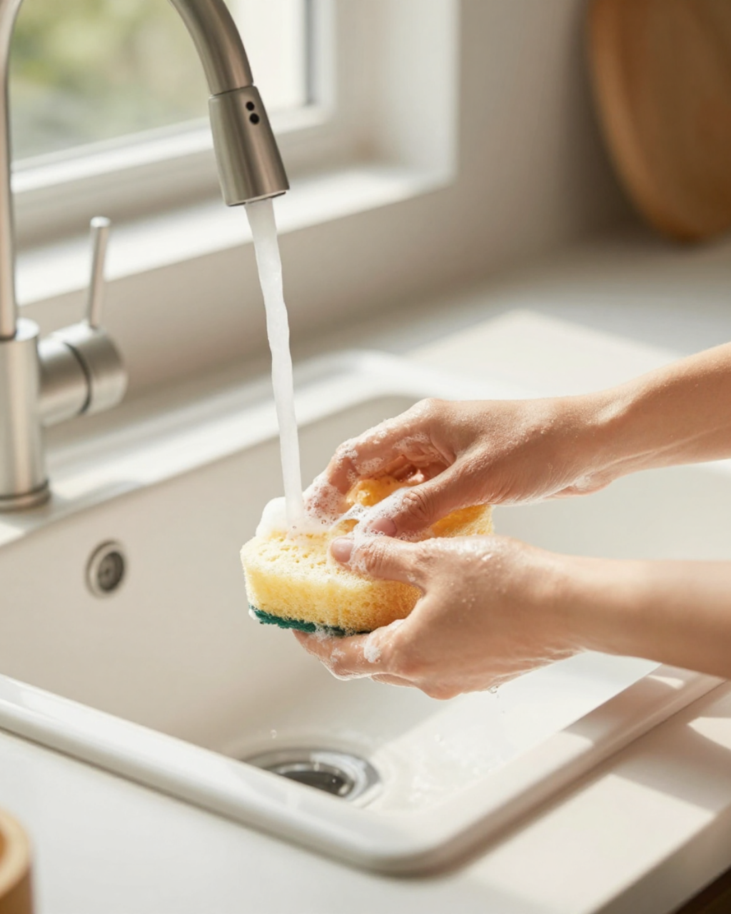 Herbruikbare loofah spons set voor keuken, douche en dagelijkse exfoliatie van de huid.