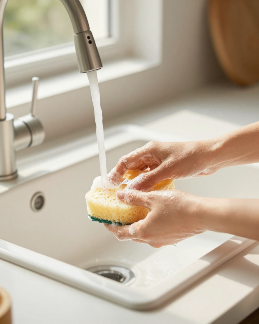 Herbruikbare loofah spons set voor keuken, douche en dagelijkse exfoliatie van de huid.
