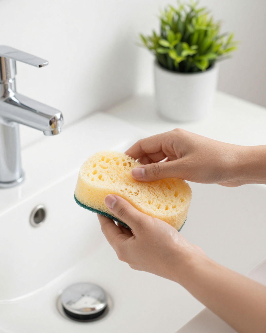 Duurzame loofah scrub sponsen geschikt voor afwassen, reinigen en huidverzorging.