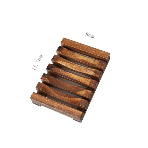Stijlvol Japandi zeepbakje van bamboe voor vaste zeep, shampoo bars en conditioner bars