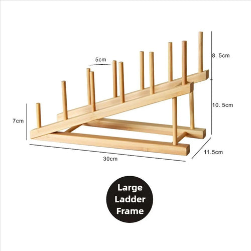 Bamboe Keukenorganizer — Afdruiprek