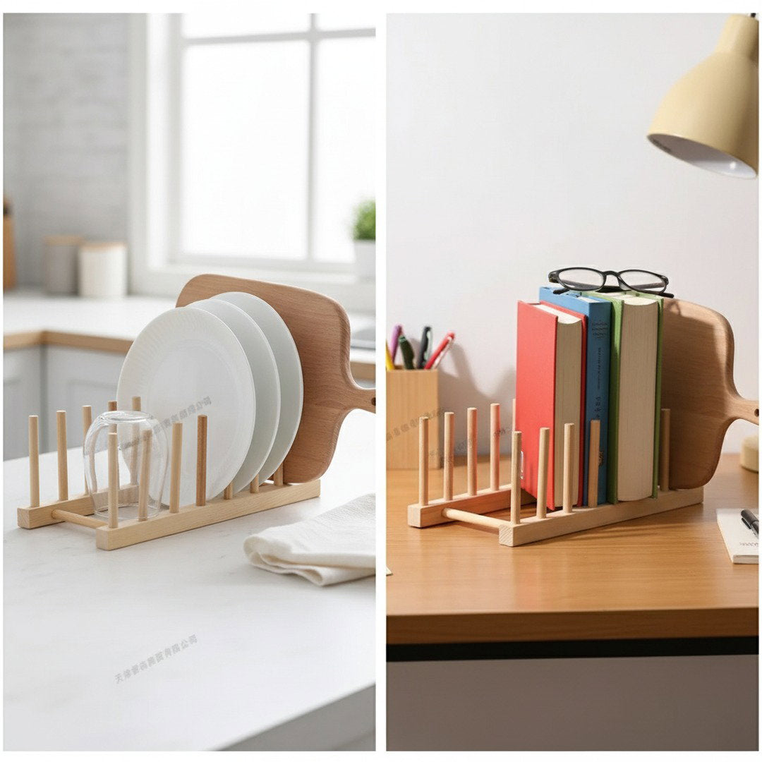 Bamboe Keukenorganizer — Afdruiprek