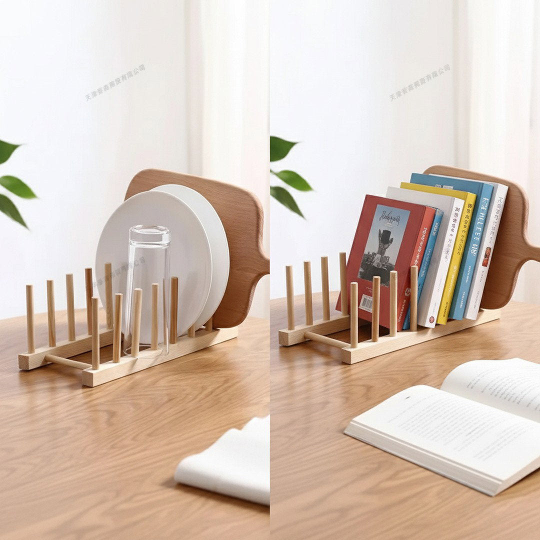 Bamboe Keukenorganizer — Afdruiprek
